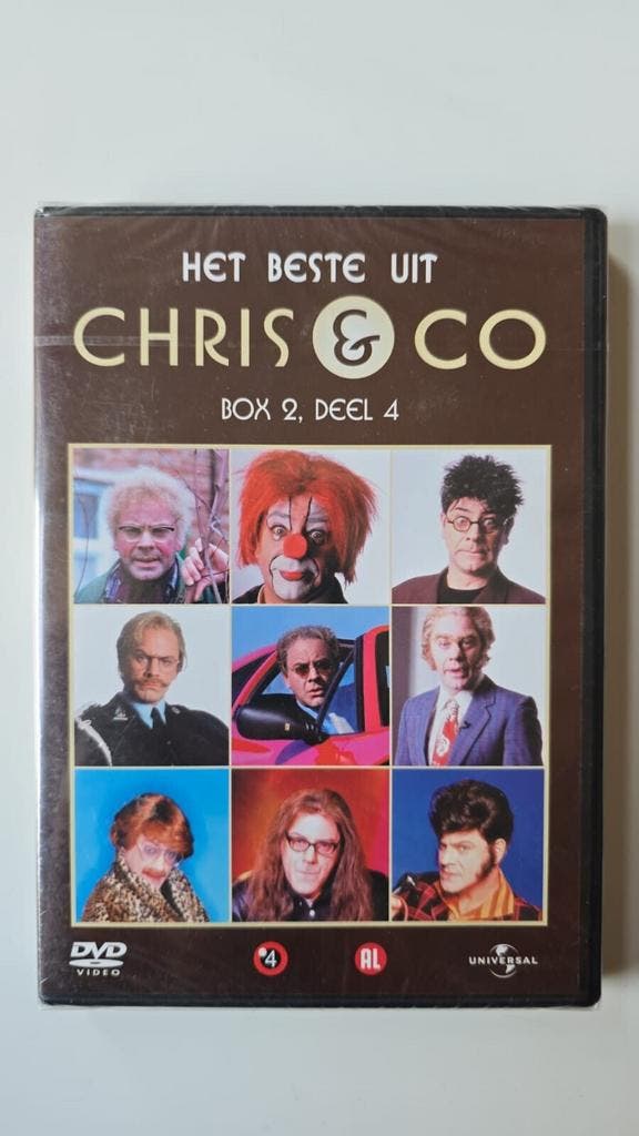 HET BESTE VIT CHRIS & CO BOX 2 (DEEL 4) (IN SEAL) (DVD), CD & DVD, DVD | Autres DVD