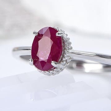 Zonder minimumprijs - Ring Verguld, Zilver, Platina -, Nieuw