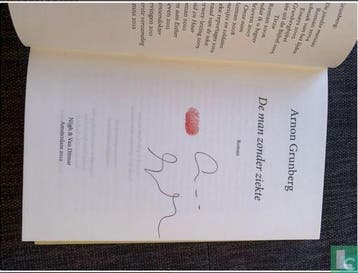 Grunberg, Arnon - De man zonder ziekte - 2012, Verzenden, Zo goed als nieuw