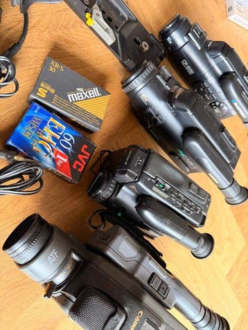 Samsung, Canon, Sony, Blaupunkt, JVC Vintage Camcorder