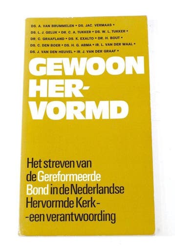 Gewoon Hervormd van Brummelen ea ISBN902423171, Verzenden, Nieuw