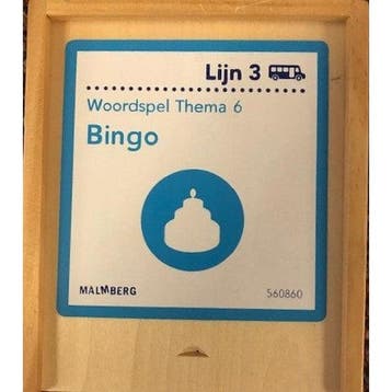 Lijn 3 Woordspel Thema 6 Bingo (zie omschrijving), Verzenden
