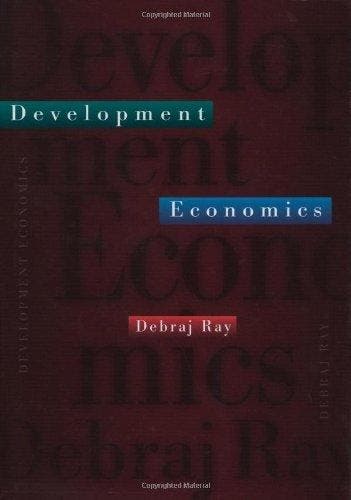 Development Economics 9780691017068 Debraj Ray, Boeken, Verzenden, Gelezen, Debraj Ray