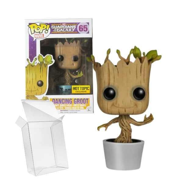Funko Pop Marvel   Dancing Groot 65 Hot Topic, Collections, Jouets miniatures, Envoi