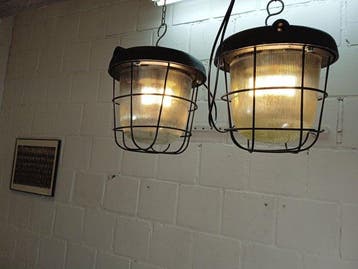 Plafondlamp (2) - Vintage industriële