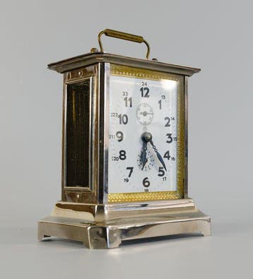 Wekker - Junghans - Metaal - 1910-1920 - Antiek met, Antiek en Kunst