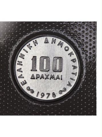 Griekenland. 100 Drachmai 1978 / 50th Anniversary of Bank of