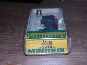 Minitrix N - 2914 00 - Locomotive à vapeur (1) - Fabriqué