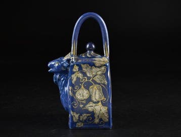 Kenji Suzuki - Kan - Steengoed, Figuratief, verguld -