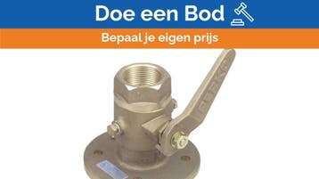 Bieden: Perko 2 inch brons sea cock body with valve - 08050, Ophalen of Verzenden, Nieuw