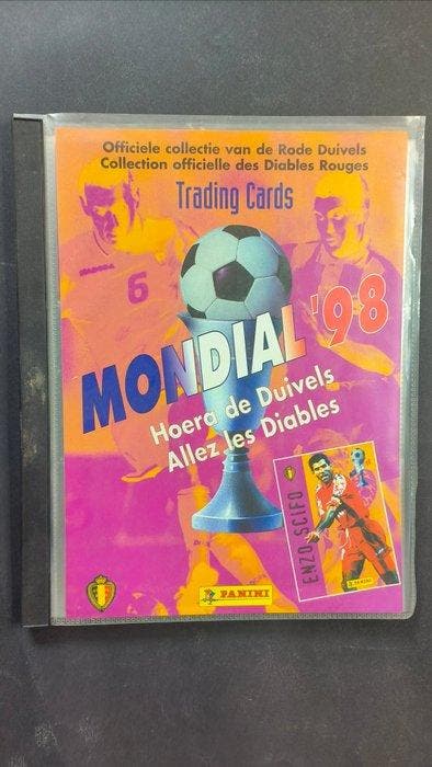 1998 Panini Panini Mondial 98 Belgium Red Devils Trading, Collections, Autocollants