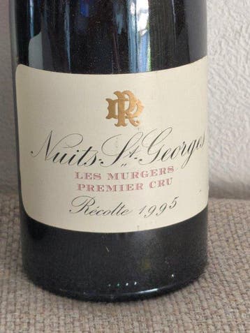 1995 Rougeot Dupin Les Murgers - Nuits St. Georges 1er Cru, Verzamelen, Wijnen, Nieuw