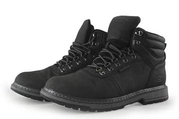 Skechers Veterboots in maat 45 Zwart, Verzenden, Zwart, Boots, Zo goed als nieuw