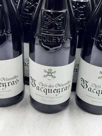 2023 Vacqueyras Clefs des Murailles - Rhône - 12 Flessen, Nieuw
