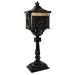 Brievenbussen aluminium Vrijstaande Klassieke Brievenbus Zwa, Verzenden, Nieuw