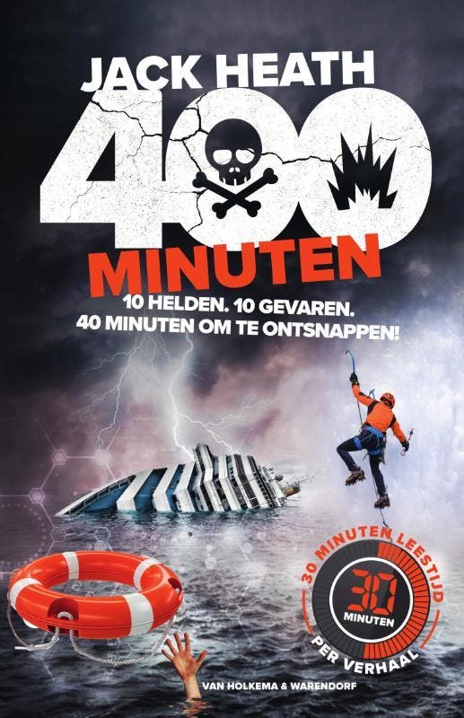 400 Minuten 9789000357826 Jack Heath, Boeken, Kinderboeken | Jeugd | 10 tot 12 jaar, Zo goed als nieuw, Verzenden