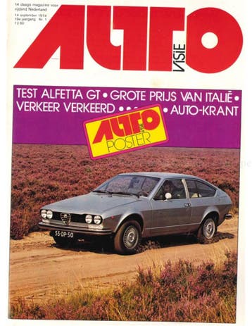 1974 AUTOVISIE MAGAZINE 01 NEDERLANDS, Nieuw