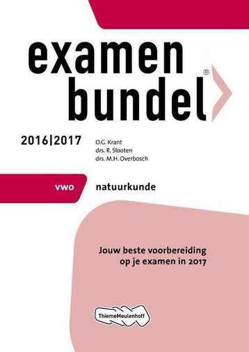 Examenbundel vwo Natuurkunde 2016/2017 - Krant, Boeken, Tijdschriften en Kranten, Verzenden, Nieuw