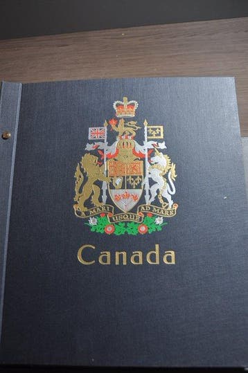Canada - Verzameling vanaf klassiek in een DAVO album en, Gestempeld