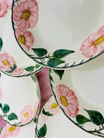 Villeroy & Boch - Assiette (6) - Wild-Rose - Porcelaine