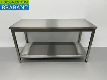 RVS Werktafel Tafel Premium-line 160 x 70 x 85 cm Horeca, Ophalen of Verzenden, Nieuw in verpakking