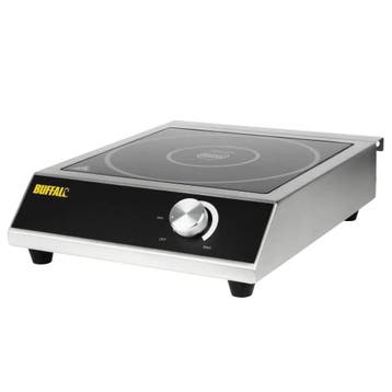 Inductiekookplaat | 1 Kookpunt (Ø280) | 3kW (230V) |, Verzenden