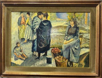 Emilio Notte (1891-1982) - Mercatino