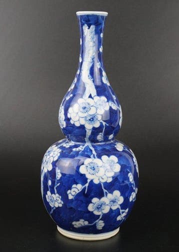Vaas - Porselein - China - Qing Dynastie (1644-1911) - Vaas, Antiek en Kunst