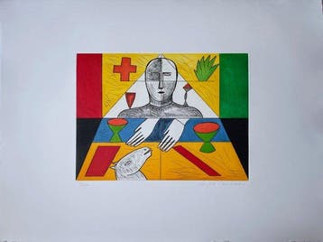 Mimmo Paladino (1948) - Matematico