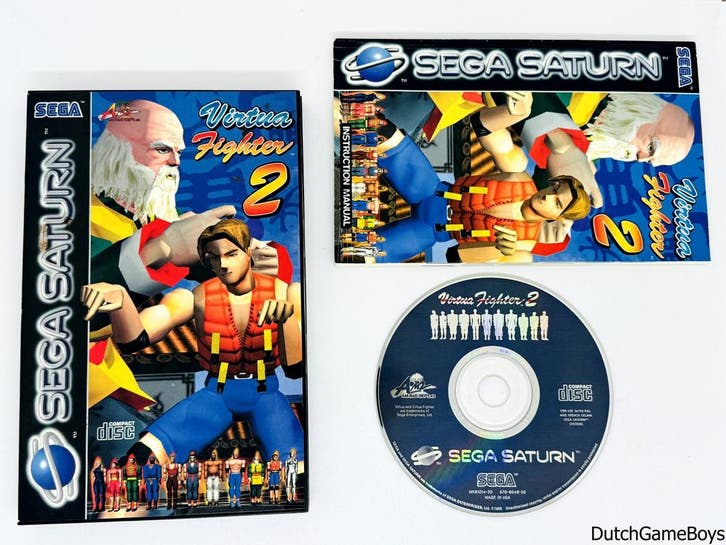 Sega Saturn - Virtua Fighter 2, Games en Spelcomputers, Games | Overige, Gebruikt, Verzenden