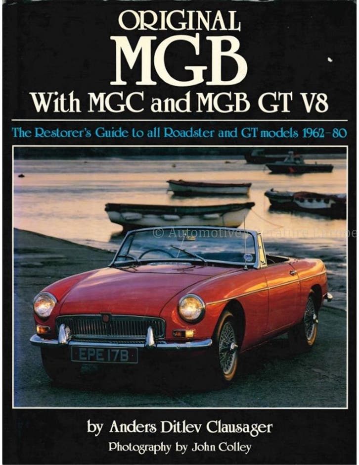 ORIGINAL MGB WITH MGC AND MGB GT V8, Boeken, Auto's | Boeken