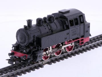 Schaal H0 Märklin 3004 stoomlocomotief met vaste tender B.., Wisselstroom, Gebruikt, Locomotief, Ophalen of Verzenden