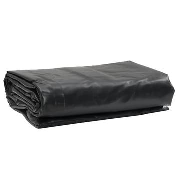 vidaXL Zeil 650g / m² Antraciet 6 x 8 m Canvas met, Verzenden, Nieuw