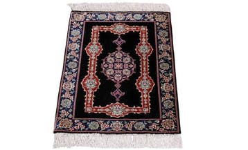 Zuiver zijden Turkmen tapijt - Zeer fijn decoratief, Huis en Inrichting, Nieuw
