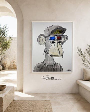 Parscha Mirghawameddin - Bored Ape Yacht Club - 3D - XXL