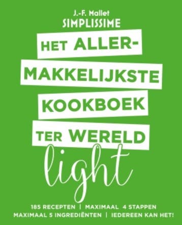 Het allermakkelijkste kookboek ter wereld light /, Verzenden, J.F Mallet