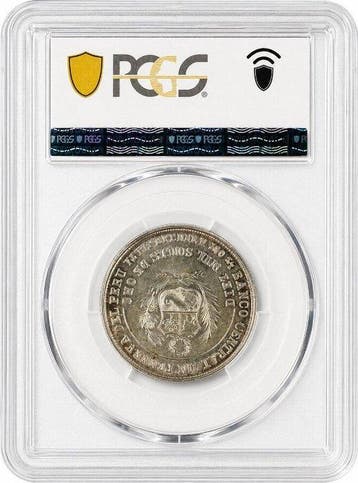 Peru. 10.000 Soles 1982 - PCGS MS63, Postzegels en Munten