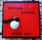 Amsterdam red light district reclame - Reclamebord - Opaline