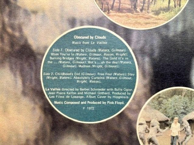 Pink Floyd - Obscured by Clouds - Disque vinyle unique -, CD & DVD, Vinyles Singles