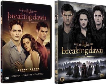 Twilight Saga - Breaking Dawn Part 1 - Breaking Dawn Part 2, CD & DVD, DVD | Science-Fiction & Fantasy, Verzenden, Fantasy