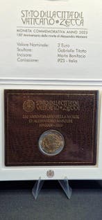 Vaticaan. 2 Euro 2023 Alessandro Manzoni (2 monete) Proof