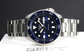 Seiko - 5 Automatic Sport Blue Dial - Sans prix de réserve -, Nieuw