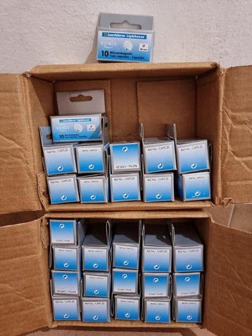 Monde. Lotto capsule Leuchtturm per monete e medaglie (Sans