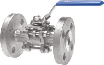 Vanne à Bille à Brides 2 Voies DN80 PN40 Acier Inoxydable 3, Verzenden