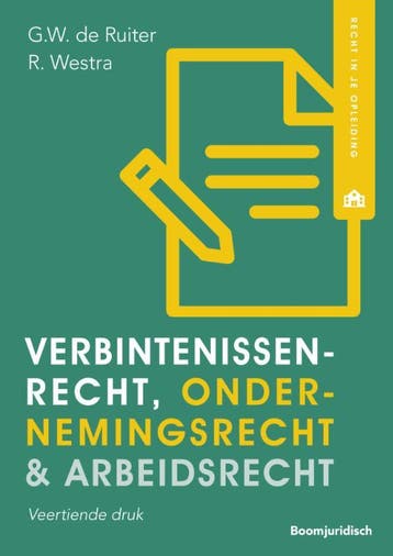 Verbintenissenrecht, ondernemingsrecht & arbeidsrecht /, Verzenden, Gelezen, G.W. de Ruiter
