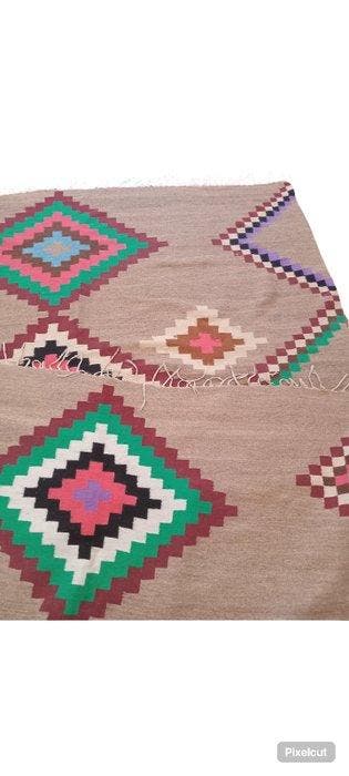 Kelim - 214 cm - 164 cm - Nieuw Marokkaans kilim tapijt, Antiek en Kunst