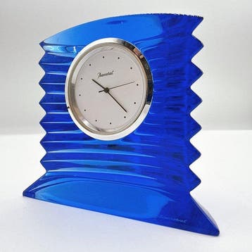 Tafelklok - Baccarat - Antiek Glas - 1990-2000 - Lalande