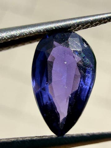 Blauw, Paars Saffier - 1.15 ct - Antwerp Laboratory for, Nieuw