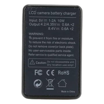 Batmax LP-E17 Dual Acculader (micro-USB) met garantie, Ophalen of Verzenden, Gebruikt