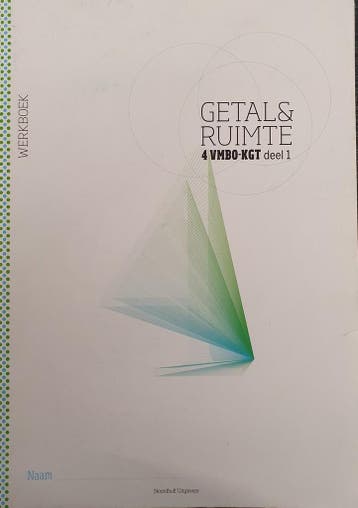 Getal & Ruimte 10e ed vmbo-kgt 4 werkboek deel 1, Verzenden, L.A. Reichard
